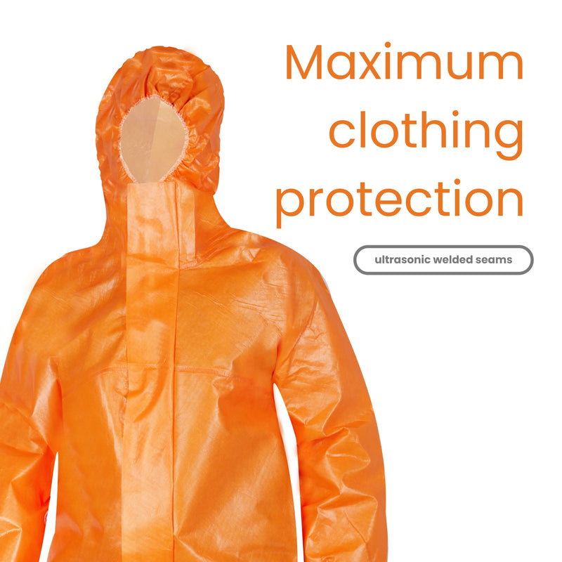 Primeguard ORANGE Welded Suit, Large (Case 10)