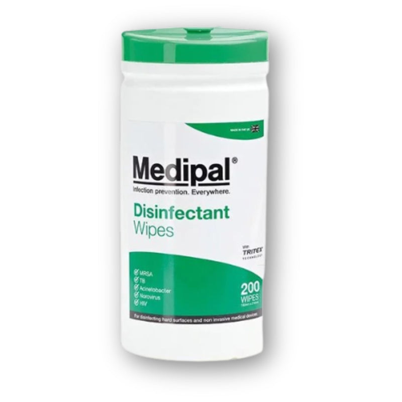 Medpial Disinfectant Wipes Cannister 200