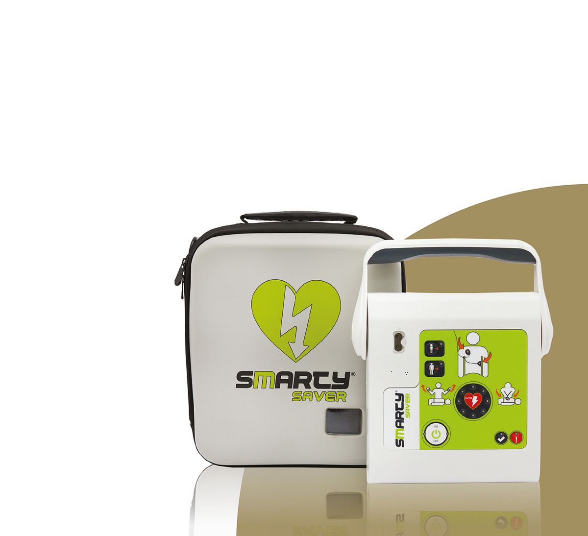 Smarty Defibrillator and Case